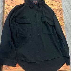 Black Button Down Shirt
